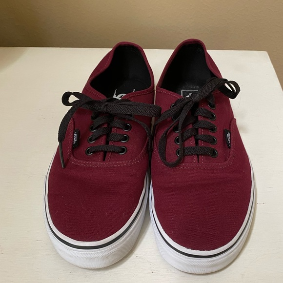 Vans Shoes - Authentic Vans Original Burgundy Shoes
